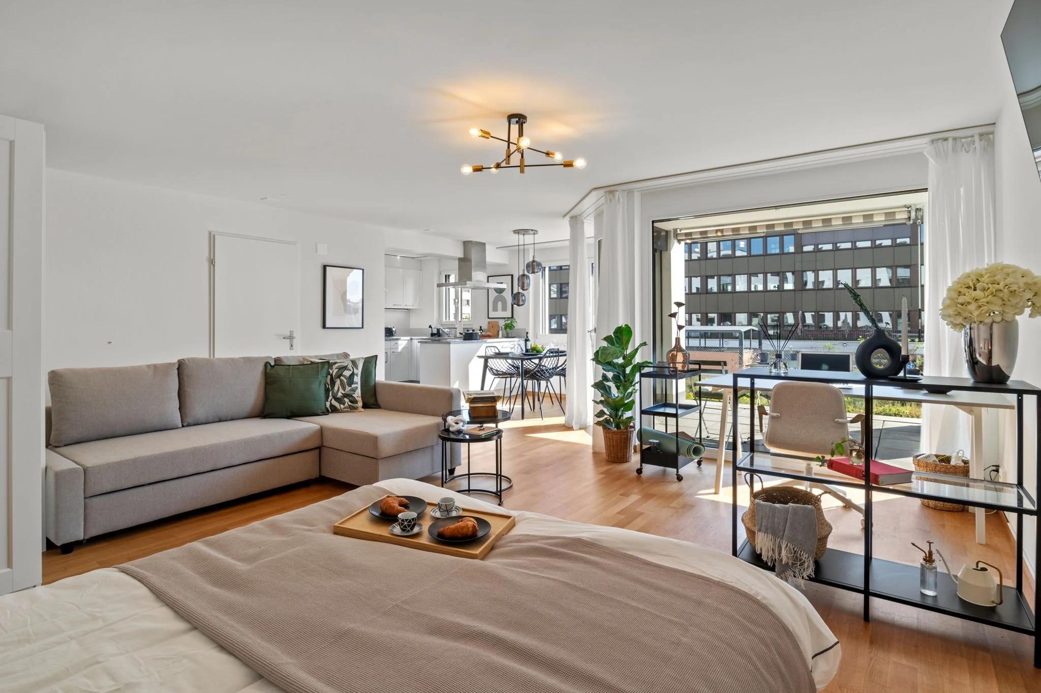 Comfortable bedroom for renters looking for roommates