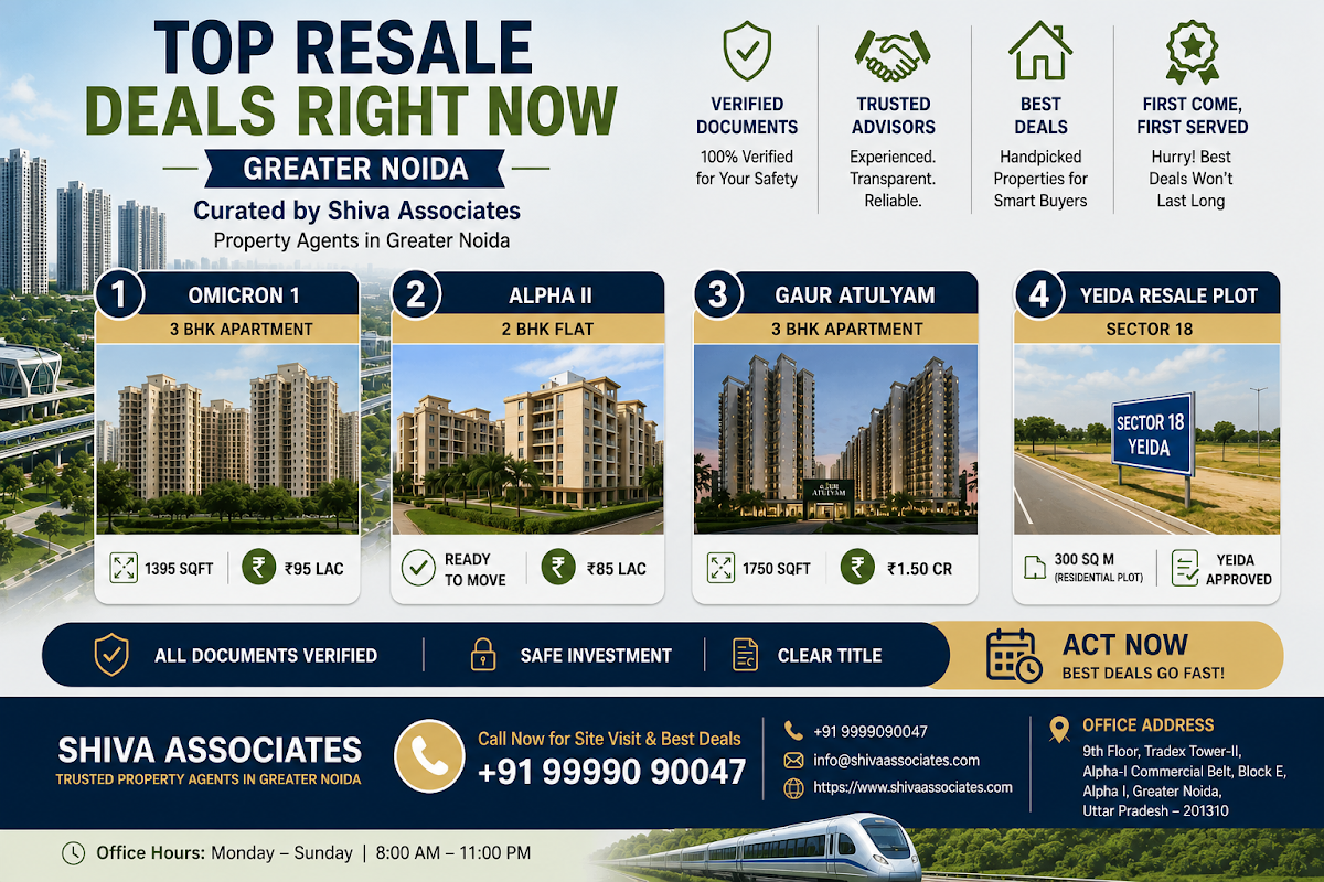 Shiva Associates | Greater Noida Property Dealers